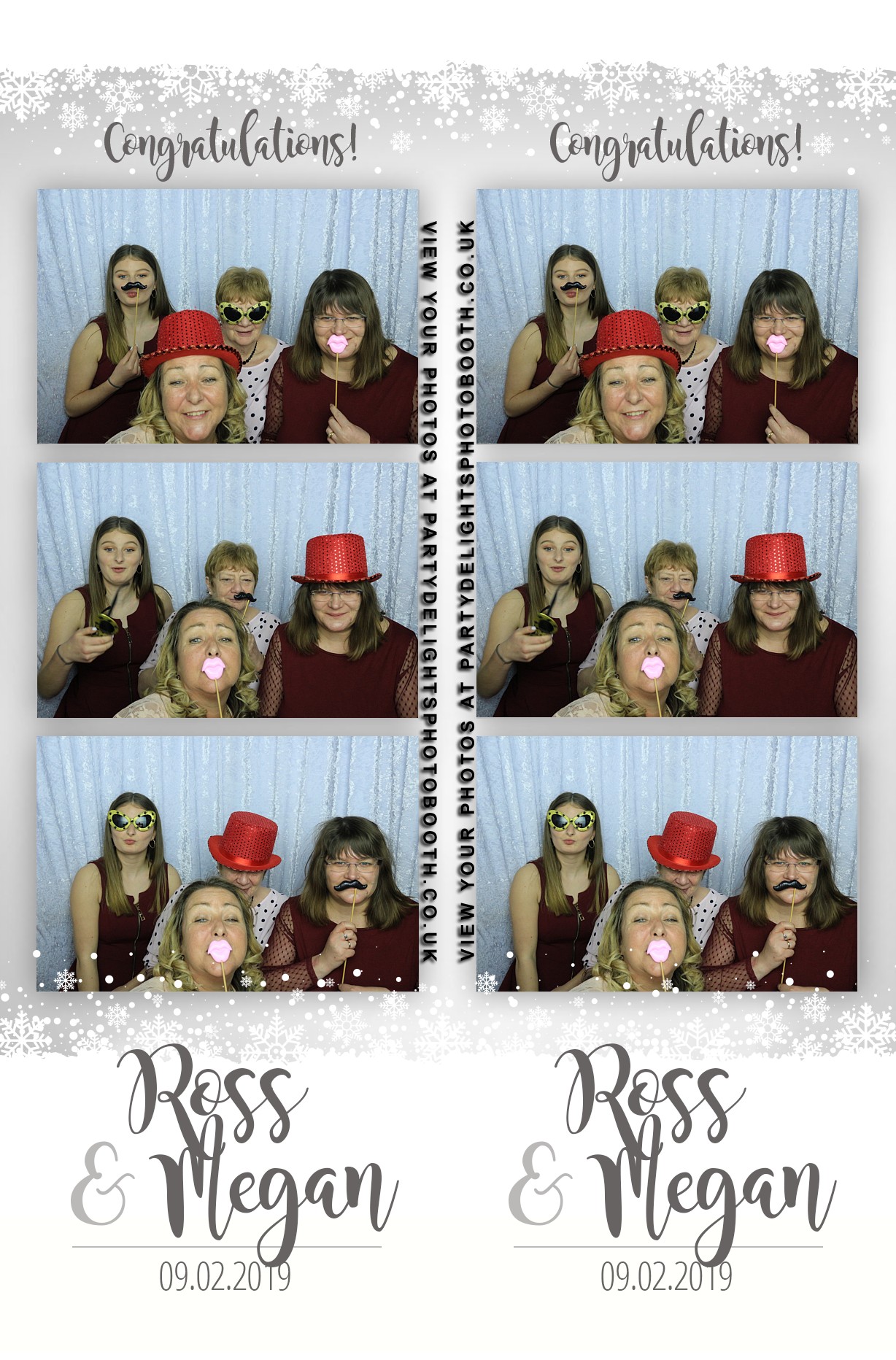 Ross and Megan’s Wedding - Prints | View more photos from the event at gallery.partydelightsphotobooth.co.uk/u/PartyDelightsPhotoBooth/Ross-and-Megan’s-Wedding-Prints